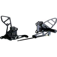 VORTEX Rearset - Black - SV650/1000 RS505K