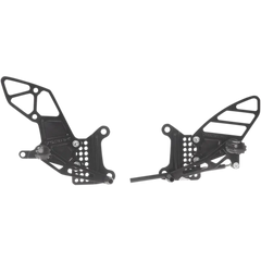 VORTEX Rearset - Black - ZX6RR RS406K