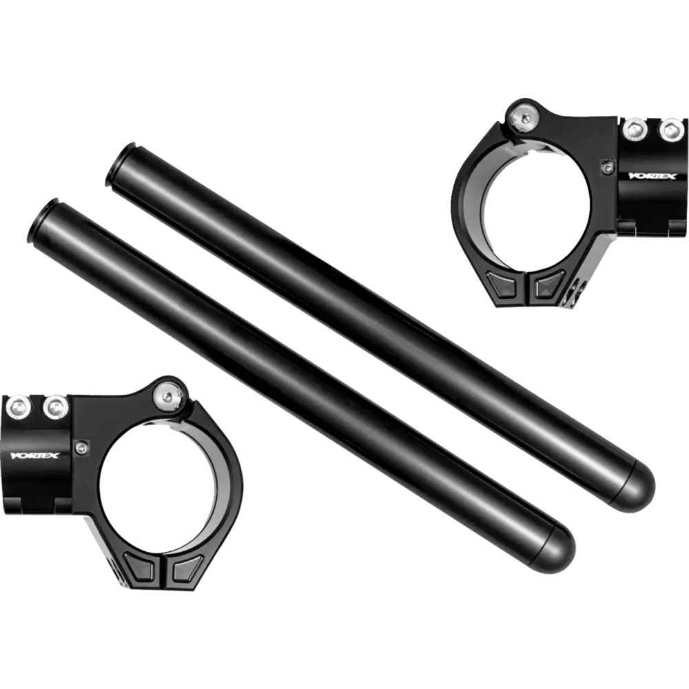VORTEX Replacement Clip-On Handlebar - Zero Offset - Black CLR004K
