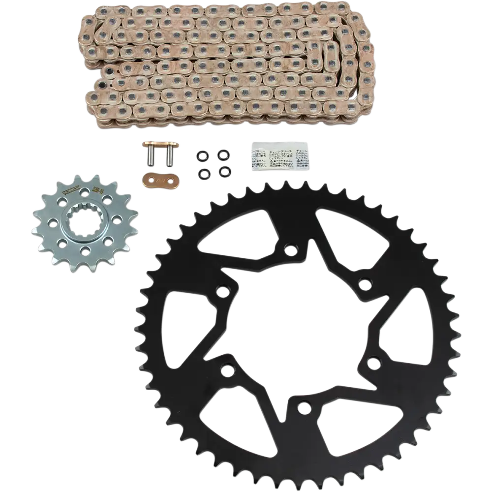 VORTEX Steel Chain Kit - Gold - Yamaha - YZF-R1 - ’09-’14 CKG6364