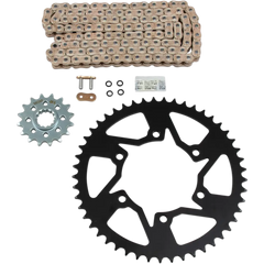 VORTEX Steel Chain Kit - Gold - Yamaha - YZF-R1 - ’09-’14 CKG6364