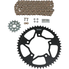 VORTEX Steel Chain Kit - Gold - YamahaYZF-R6 - ’99-’02 CKG6321