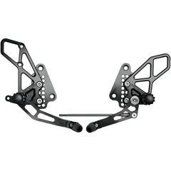 VORTEX V2 Rearset - Black - GSX13 RS532K