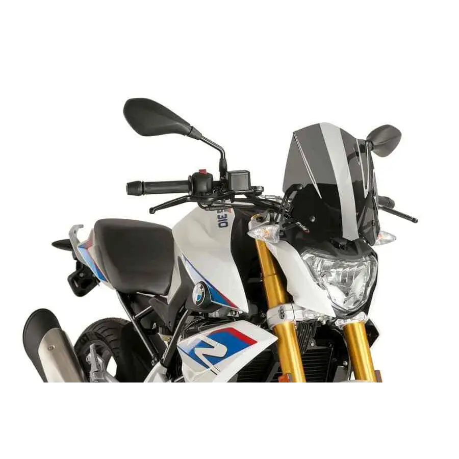 Windscreen Naked New Gen Sport Dark Smoke Bmw