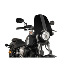 Windscreen Naked New Gen Touring Black Yam