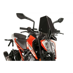 Windscreen Racing Black Ktm