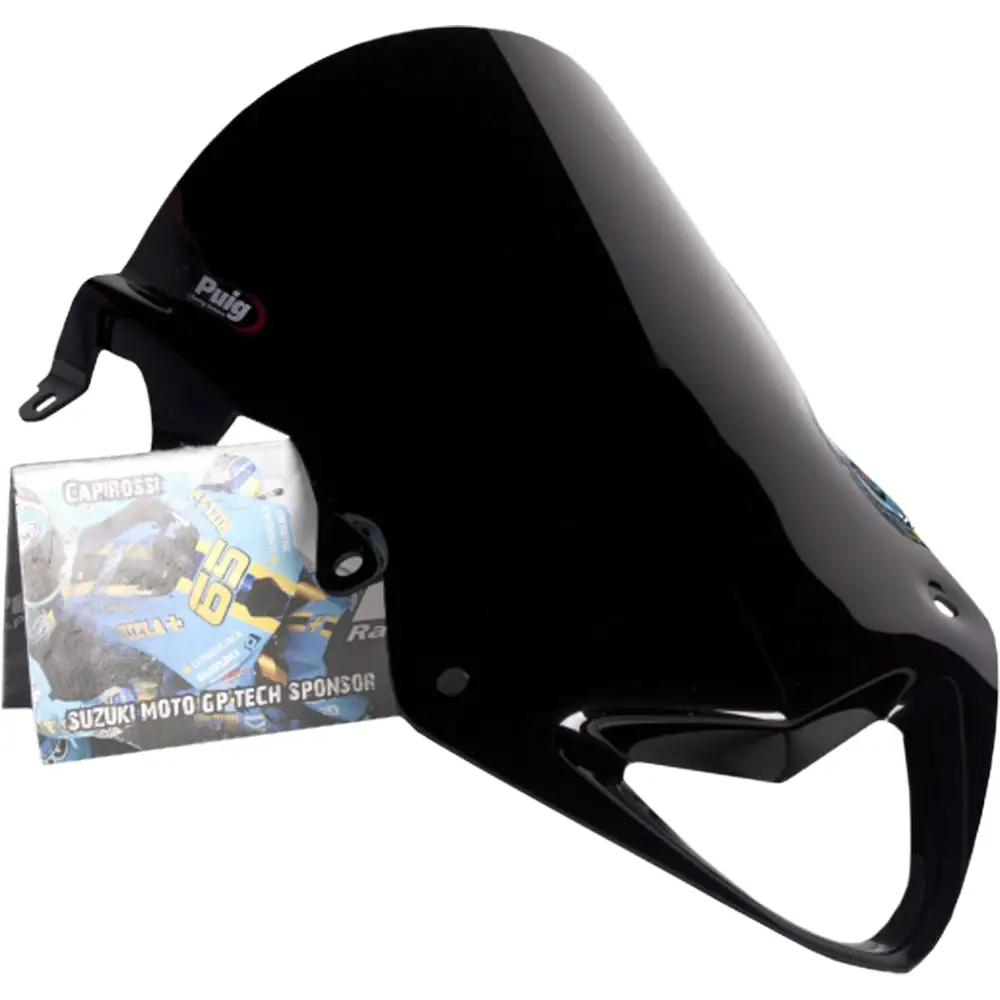 Windscreen Racing Black