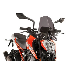 Windscreen Racing Dark Smoke Ktm