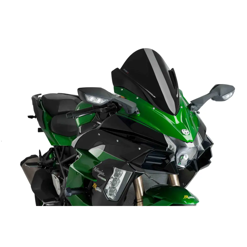 Windscreen Z Racing Black Kaw