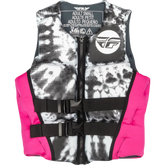 Wmn's Neoprene Flotation Vest Neon Pink/White/Black Xl