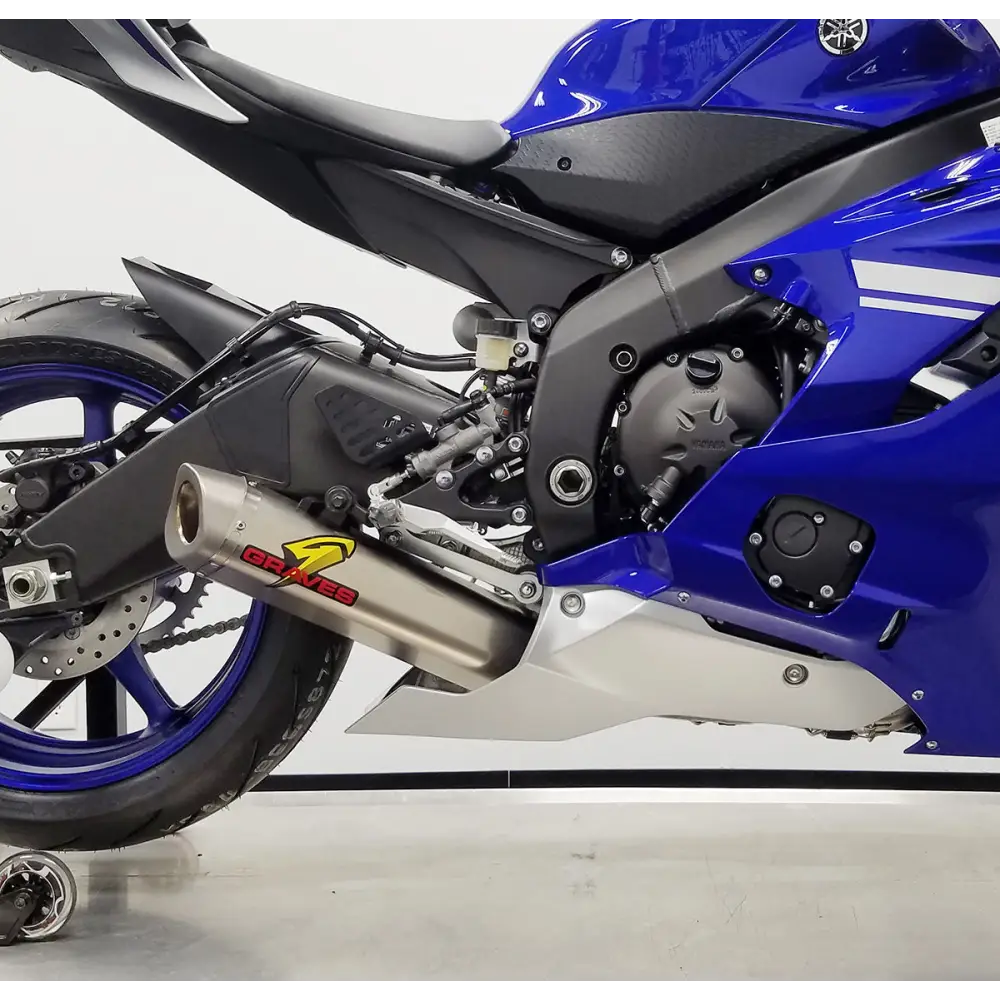 Yamaha R6 Full Titanium WORKS 7 Exhaust - Parts