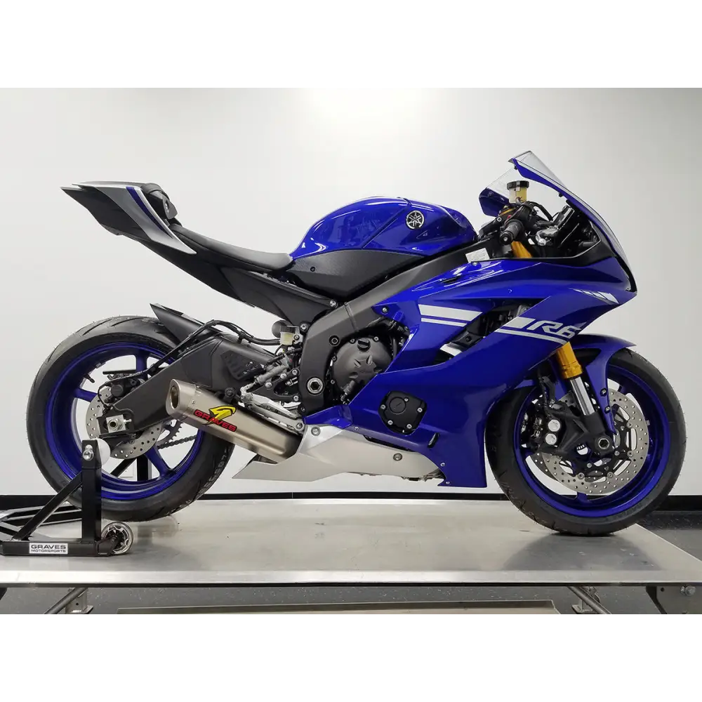 Yamaha R6 Full Titanium WORKS 7 Exhaust - Parts