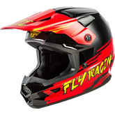 Youth Kinetic Surge Helmet Black/Red/Yellow Ym