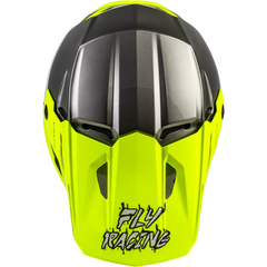 Youth Kinetic Surge Helmet Grey/Hi Vis Ys