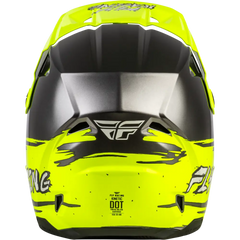 Youth Kinetic Surge Helmet Grey/Hi Vis Ys