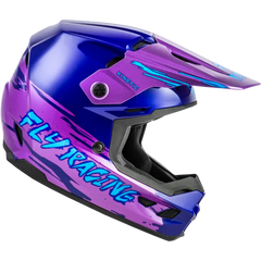 Youth Kinetic Surge Helmet Pink/Purple/Teal Yl