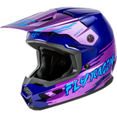 Youth Kinetic Surge Helmet Pink/Purple/Teal Ys