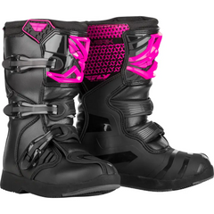 Youth Maverik Boots Pink/Black Sz 05