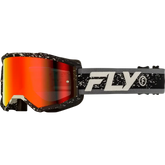 Youth Zone Goggle Black/Grey W/ Red Mirror/Smoke Lens