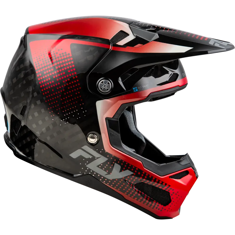 Yth Formula S Carbon Protocol Helmet Black Carbon/Red Yl