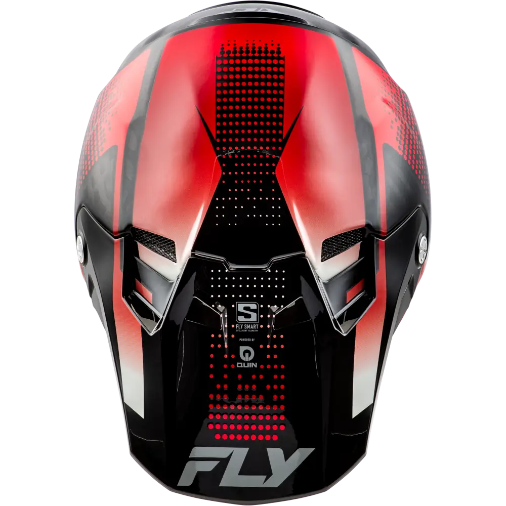 Yth Formula S Carbon Protocol Helmet Black Carbon/Red Yl