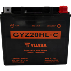 YUASA AGM Battery - GYZ20HL-C YUAM720GHC