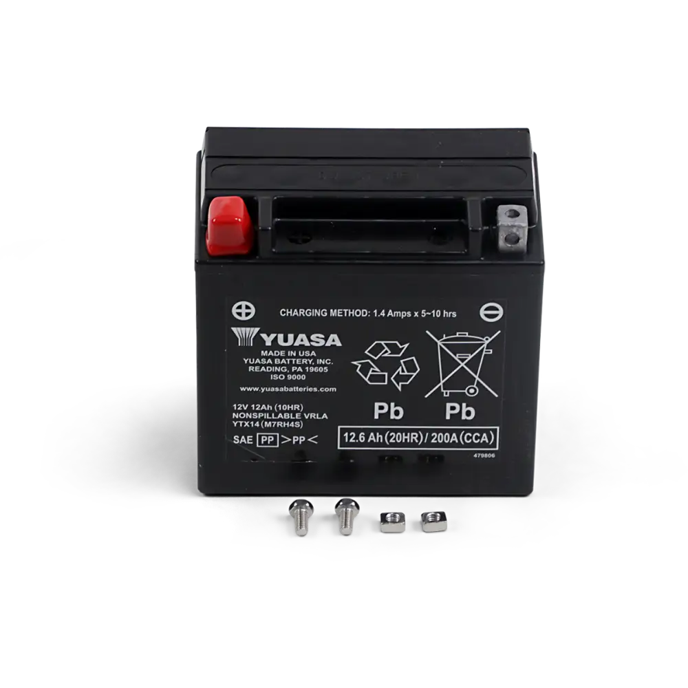 YUASA AGM Battery - YTX14 YUAM7RH4S