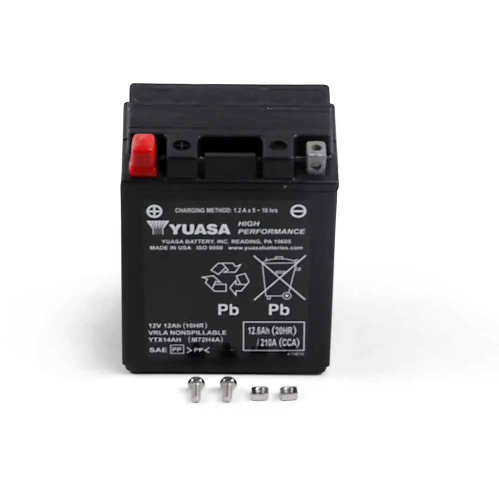 YUASA AGM Battery - YTX14AH YUAM72H4A