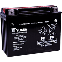 YUASA AGM Battery - YTX24HL-BS 1.08 LTR YUAM6250H