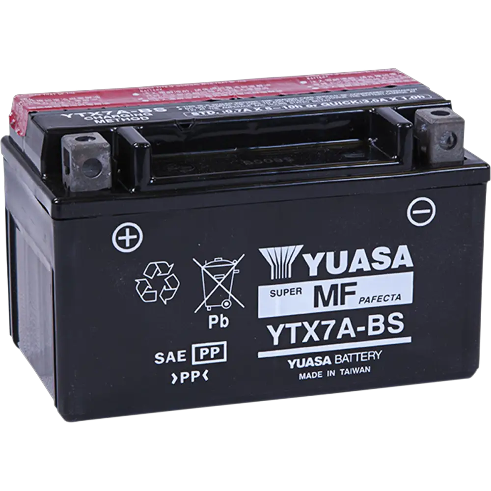 YUASA AGM Battery - YTX7A-BS - .33 L YUAM32X7A