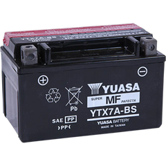 YUASA AGM Battery - YTX7A-BS - .33 L YUAM32X7A