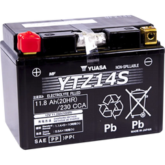 YUASA AGM Battery - YTZ14S YUAM72Z14