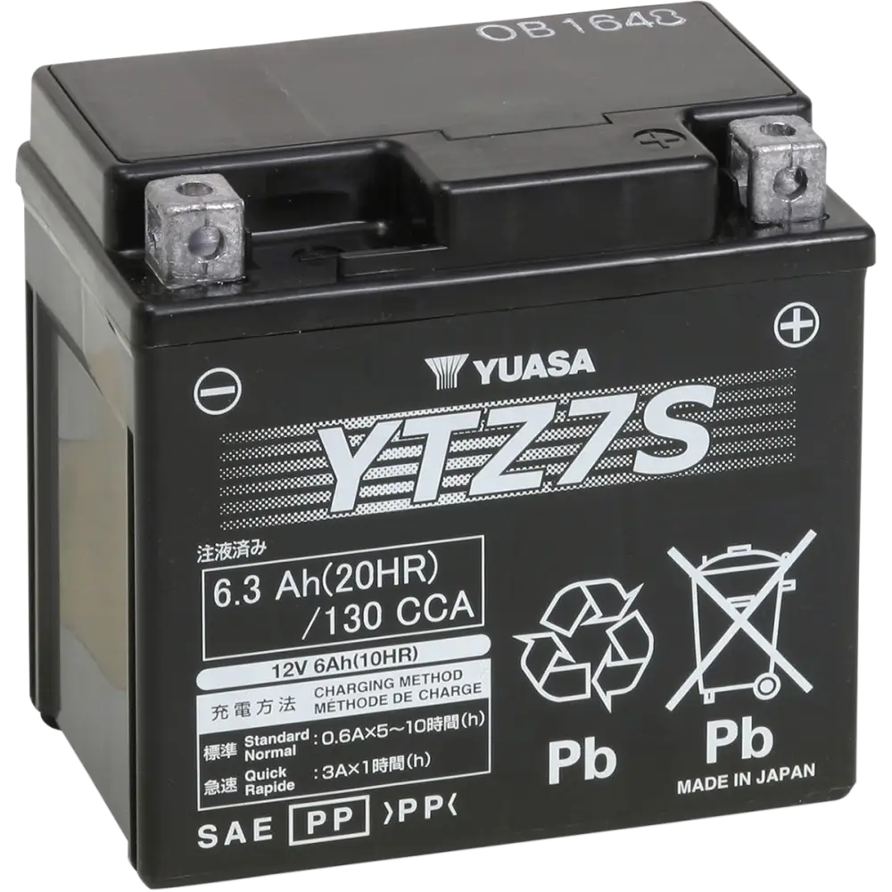 YUASA AGM Battery - YTZ7S YUAM727ZS