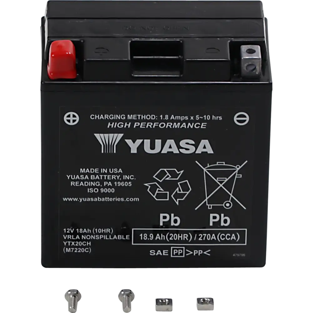 YUASA Battery - FA - YTX20CH YUAM7220C
