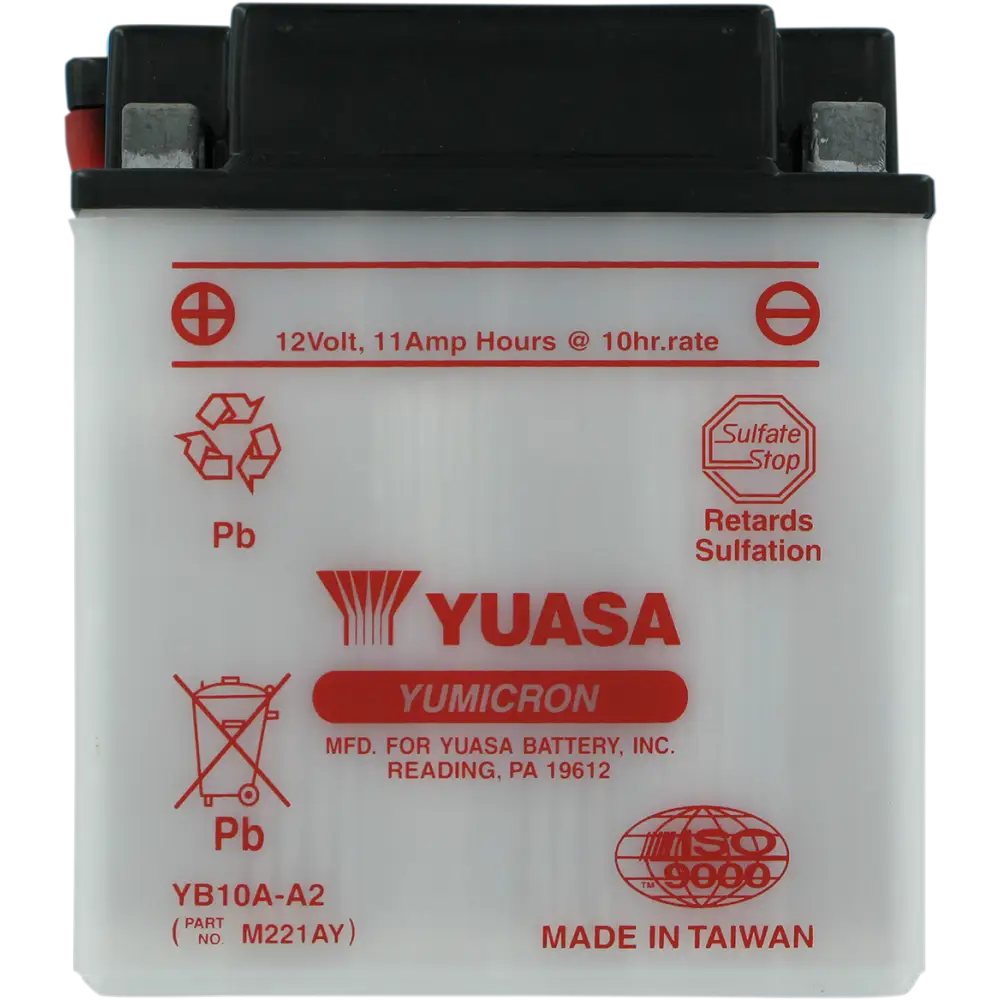 YUASA Battery - YB10A-A2 YUAM221AY