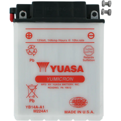 YUASA Battery - YB14A-A1 YUAM224A1IND
