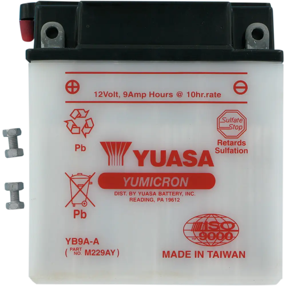 YUASA Battery - YB9A-A YUAM229AY