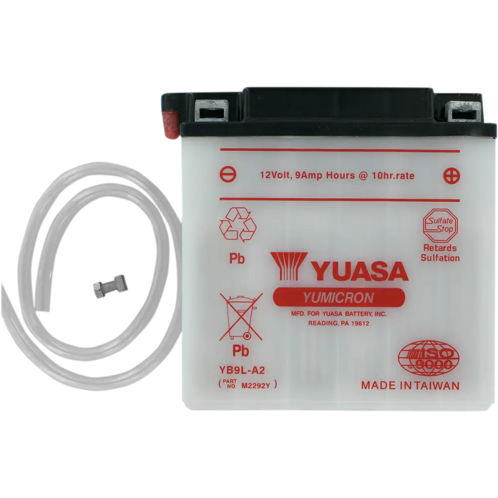 YUASA Battery - YB9L-A2 YUAM2292Y