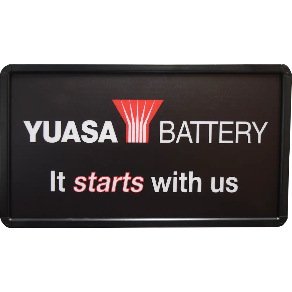 YUASA LED Sign - 22" x 12" YUA-SIGN