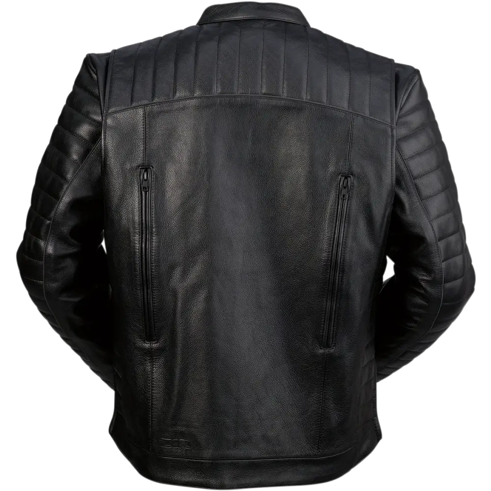 Z1R Artillery Leather Jacket - Black - 3XL 2810-3778