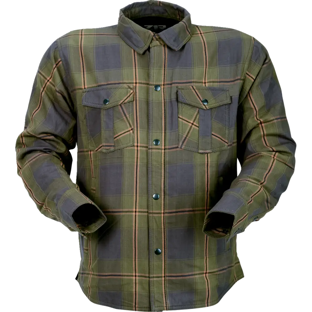 Z1R Ashwood Flannel - Olive - XL 3040-3304
