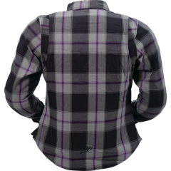 Z1R Ashwood Women's Flannel - Purple - 2W 3041-0682