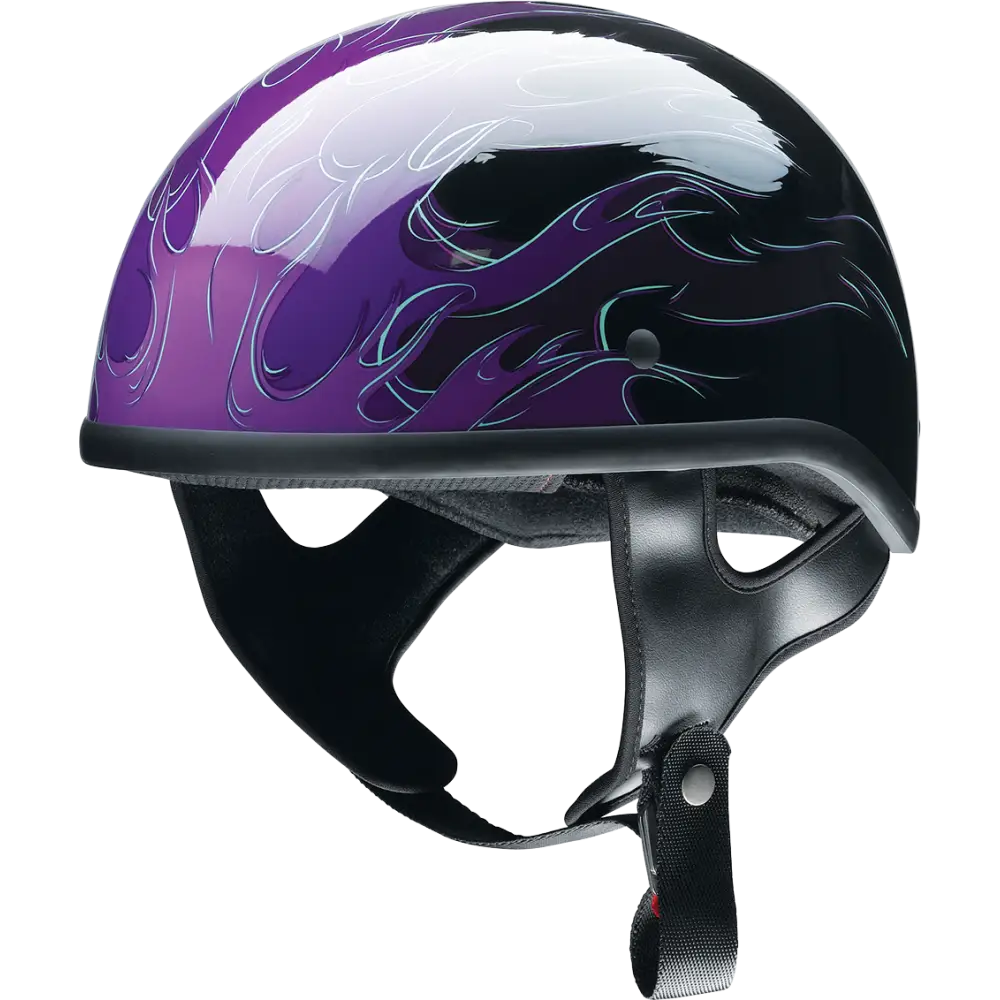 Z1R CC Beanie Helmet - Hellfire - Purple - XL 0103-1342