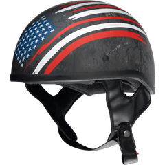 Z1R CC Beanie Helmet - Justice - Black/Red/White/Blue - Medium 0103-1405