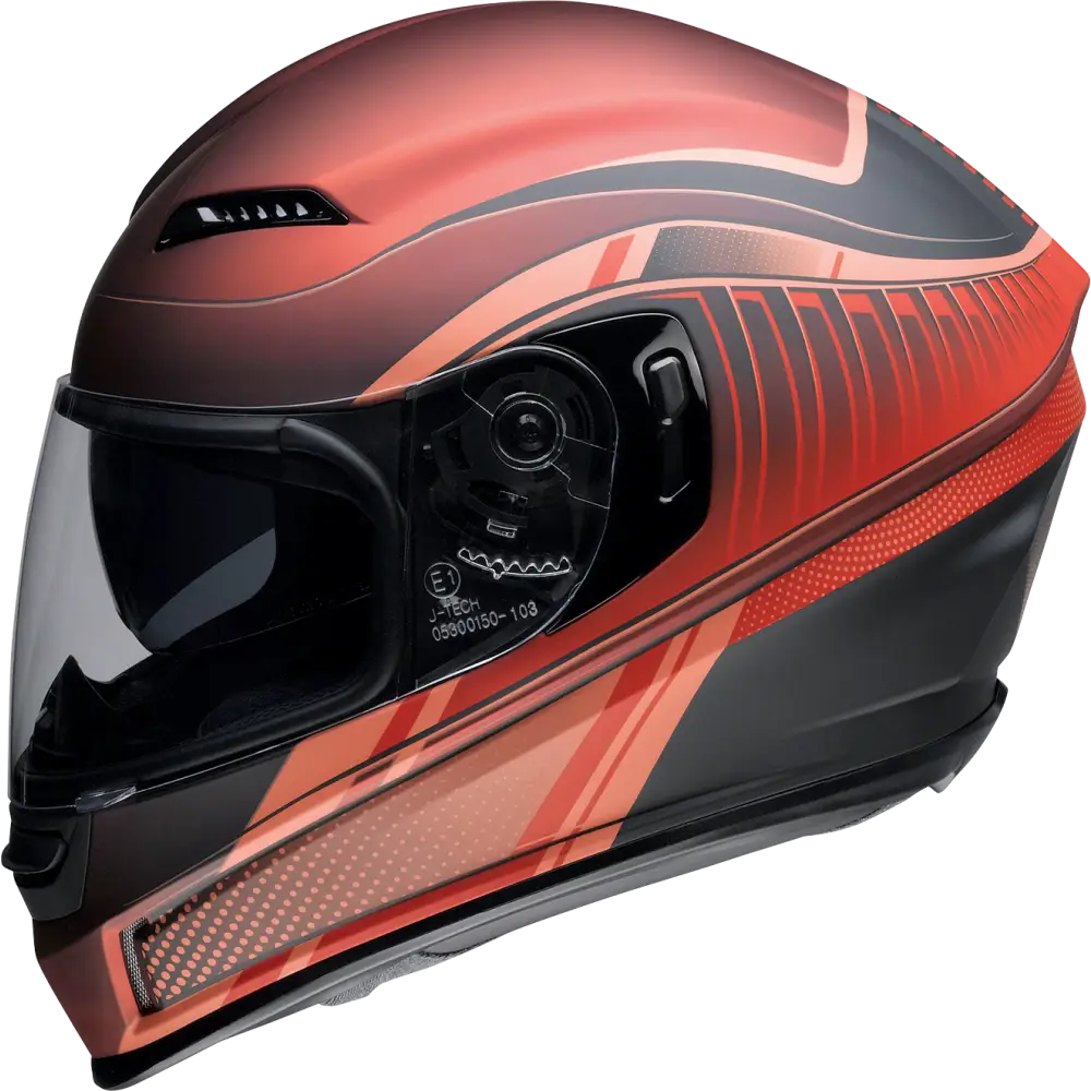 Z1R Jackal Helmet - Dark Matter - Red - 2XL 0101-14853