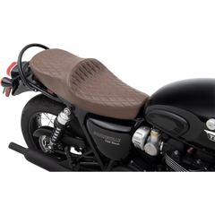 Z1R Low TR Seat - Diamond - Brown - Vinyl 0810-2219