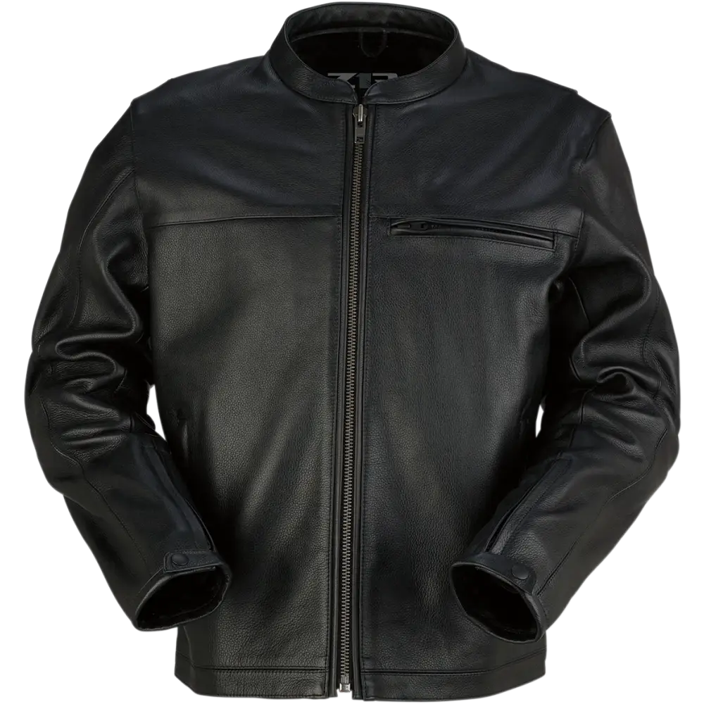 Z1R Munition Leather Jacket - Black - Medium 2810-3482