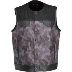 Z1R Nightfire Camo Vest - Black/Gray - XL 2830-0627