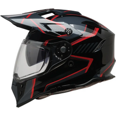 Z1R Range 2.0 Helmet - Voyager - Black/Red - Medium 0140-0352