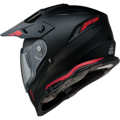 Z1R Range Helmet - Uptake - Black/Red - XL 0140-0017